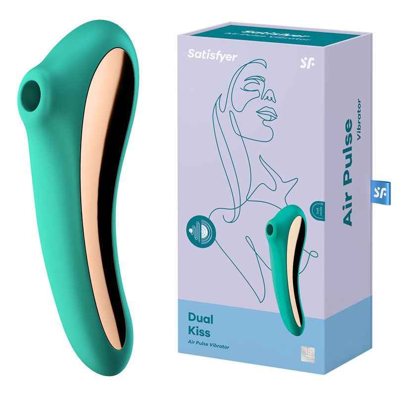 Satisfyer - Dual Kiss - Clitoral Suction Stimulator